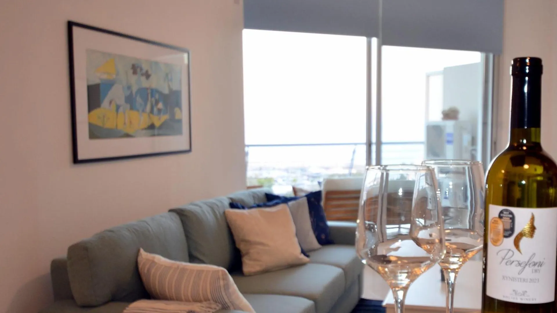Apartment Awesome Sea & Marina View City Center 1 Bdr Flat Larnaca